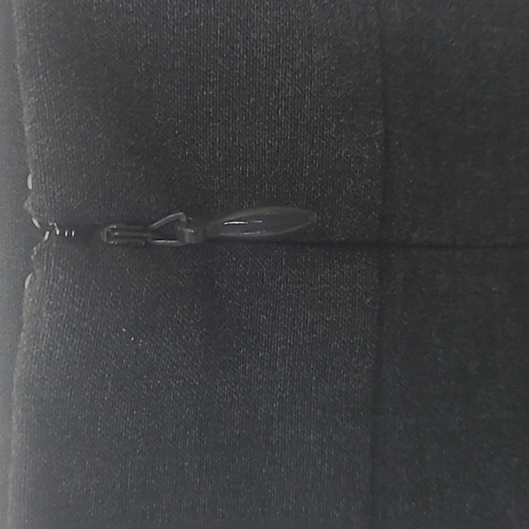 Ann Taylor skirt petite a line lined stretch Mini gray Size 00 EUC - Picture 7 of 9